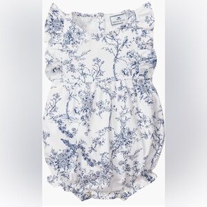 Petit Plume | Timeless Toile Ruffle Trim One Piece - Never worn!